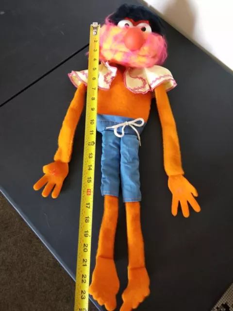 Vintage 1978 Fisher Price Animal Full Body Hand Puppet 854 Jim Henson Muppets