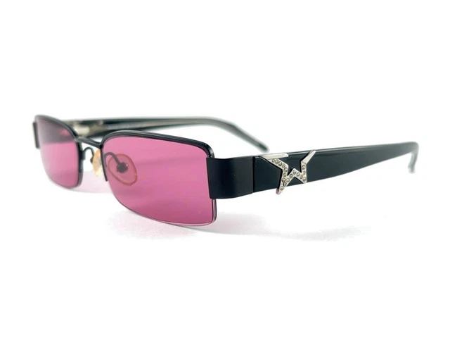 THIERRY MUGLER SUNGLASSES Cat Eye Pink Acetate TR2012 C03  display picture 3