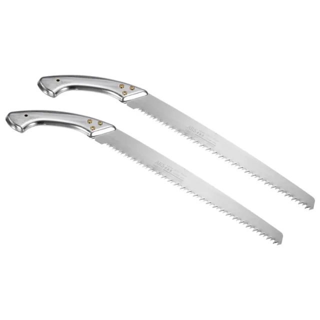 15" Hand Pruning Saw with Straight Blade Iron Handle,2pcs