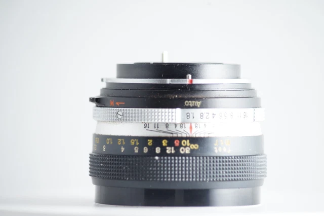 Petri 55mm F/1.8 CC Auto Black Manual Focus Lens Nifty Fifty Fast Prime