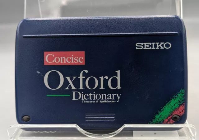 Seiko ER6000 Oxford Dictionary Thesaurus & Spellchecker - READ DESCRIPTION