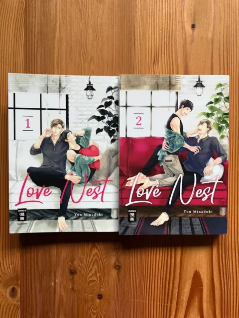 Love Nest 1-2 von Yuu Minaduki * Boys Love, Yaoi * Foliert