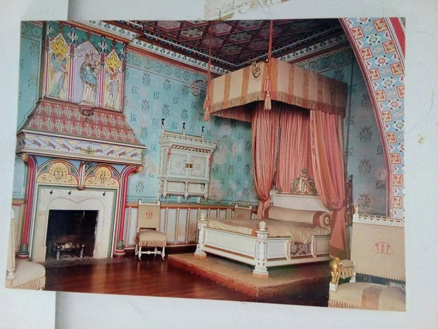 Cpsm Cpm 33 Mazeres Château De Roquetaillade La Chambre Rose