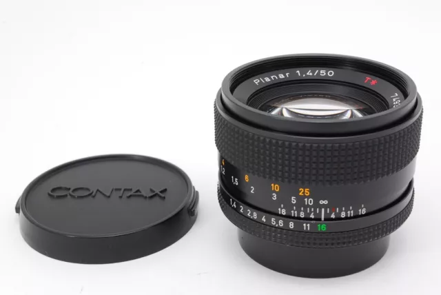 【NEUWERTIG】Contax Carl Zeiss planar 50 mm f/1,4 T* MMJ CY-Halterung Objektiv aus Japan