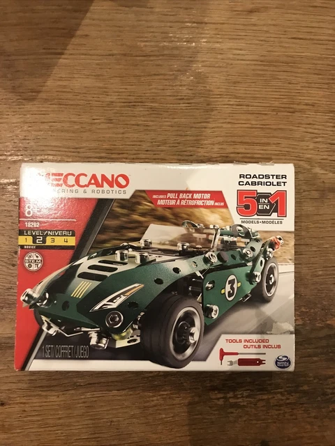 MECCANO ROADSTER CABRIOLET 5 in 1 Model Set 18202 18.00
