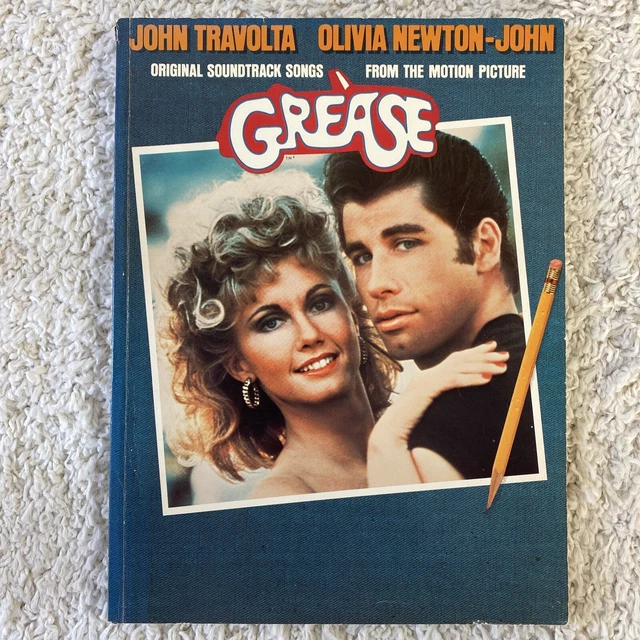 GREASE JOHN TRAVOLTA, Olivia NewtonJohn Soundtrack Sheet Music