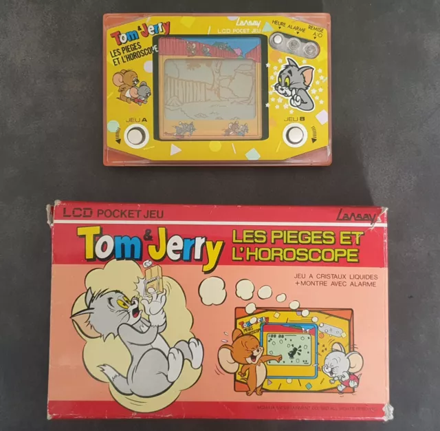 Jeu  Lcd Tom & Jerry Les Pieges Et L'horoscope Lansay 1983 ( Type Game & Watch )