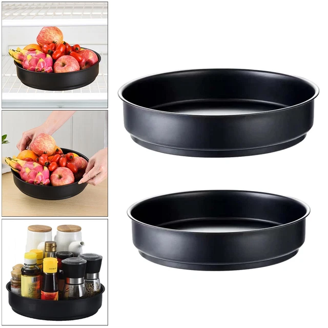 LAZY SUSANS TURNTABLE Kitchen Organizer Rack Bins for Pantry Vanity