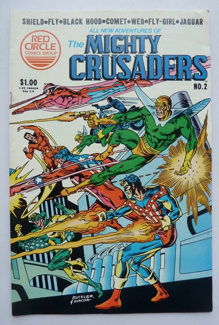 The New Adventures of The Mighty Crusaders #2 - Red Circle May 1983 VF- 7.5