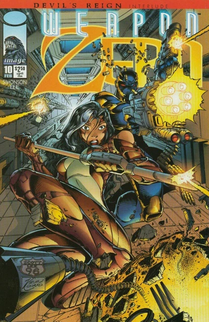 Weapon Zero (1995 2nd Series) #  10 (9.0-NM) Devil's Reign Interlude 1997