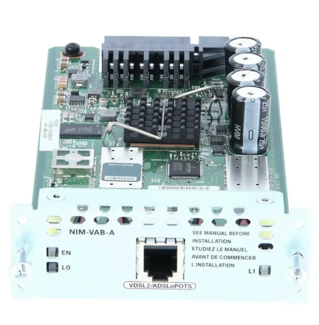 CISCO NIM-VAB-A network module Multi Mode VDSL2/ADSL/2/2+