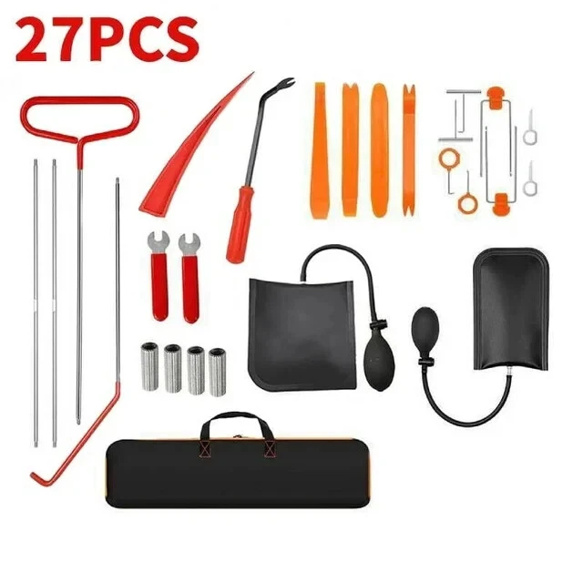 27 PCS EMERGENCY Auto Tool WindowCar Door Lock Universal Kits 47.37 PicClick AU
