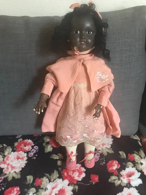 MAGNIFIQUE POUPEE ANCIENNE US DES ANNEES 30/40 EN BON ETAT T 90