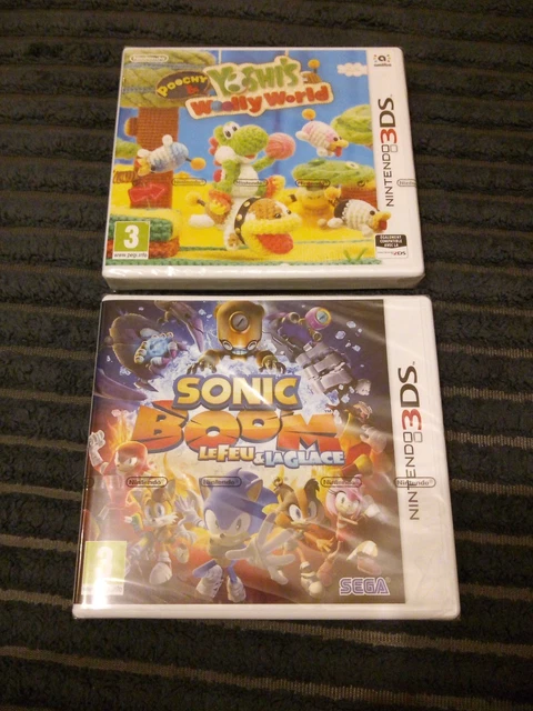 Lot de 3 jeux DS et 3DS neuf sous blister boîtier FR - Jeux vidéo