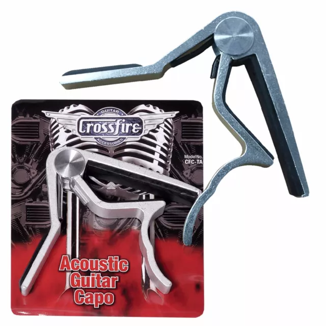 New Crossfire Trigger Style Capo for Acoustic Guitars 2