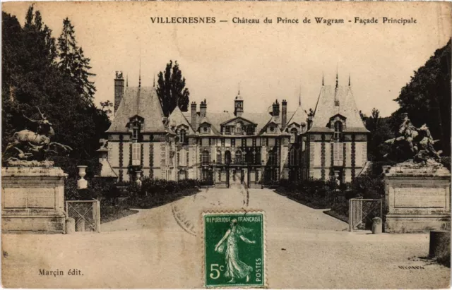 CPA AK Villecresnes Chateau du Prince de Wagram FRANCE (1283361)