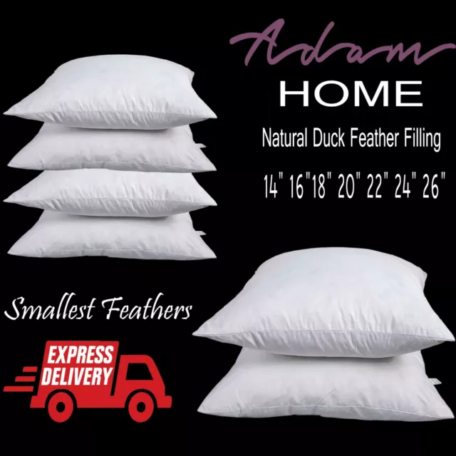 Hotel Quality Duck Feather& Down Cushion Pads,Inserts,Inners,16,18,20,22,