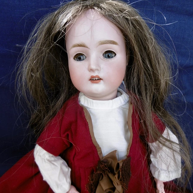 POUPEE ANCIENNE TETE Porcelaine Allemande Fleischmann Old Doll 221163452381