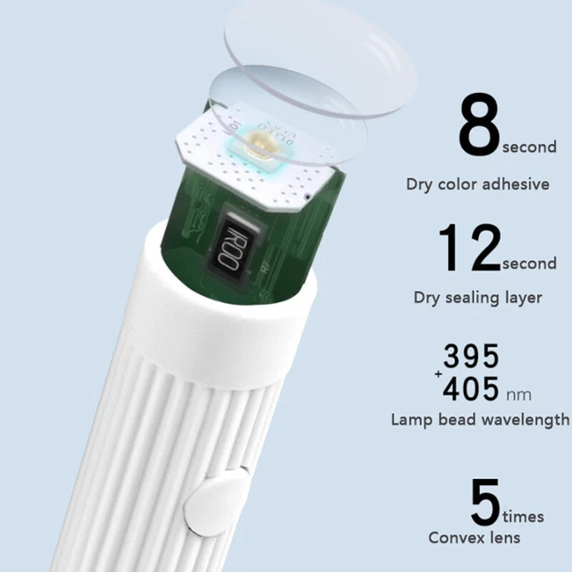Palmare portatile --UV --LED --torcia elettrica patente per unghie Sg