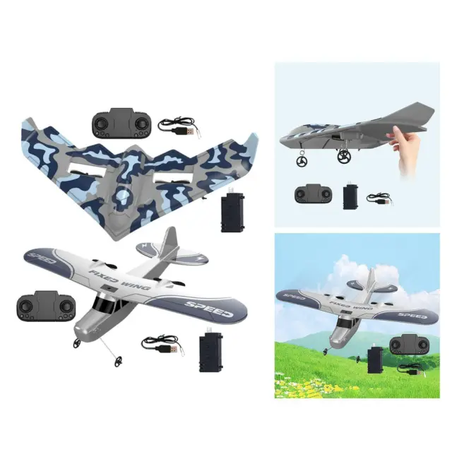 2.4G 2CH Remote Control Aircraft RC Airplane Model EPP Foam Fixed Wing