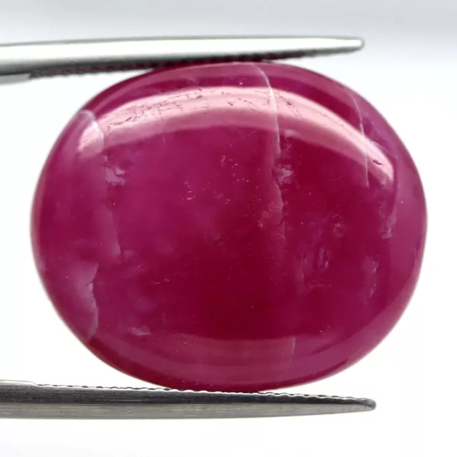 Shola Vrai 32,21 Carats Naturelle Rouge Rubis Gigantesque de Madagascar