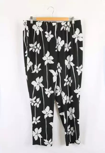 Kingdom Black And White Pants 10 by Reluv Clothing