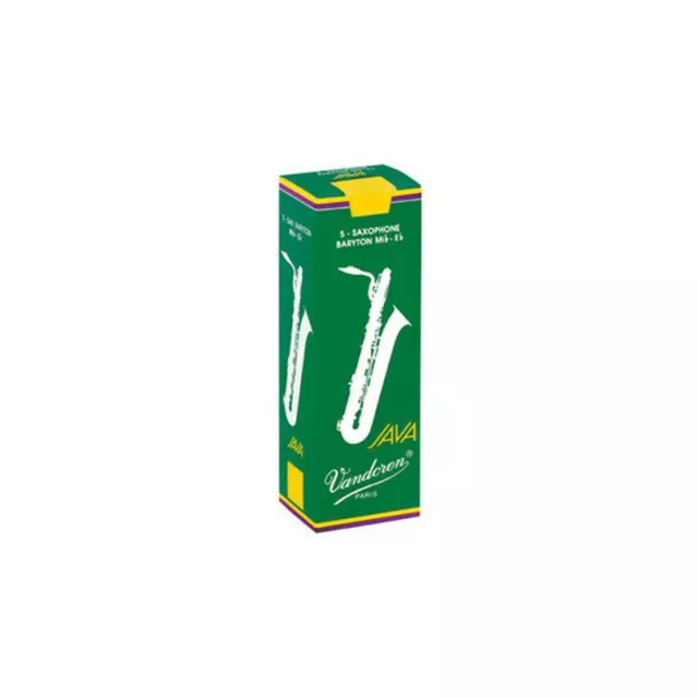 Boîte de 5 anches saxophone baryton Java Force 3 - Vandoren SR343