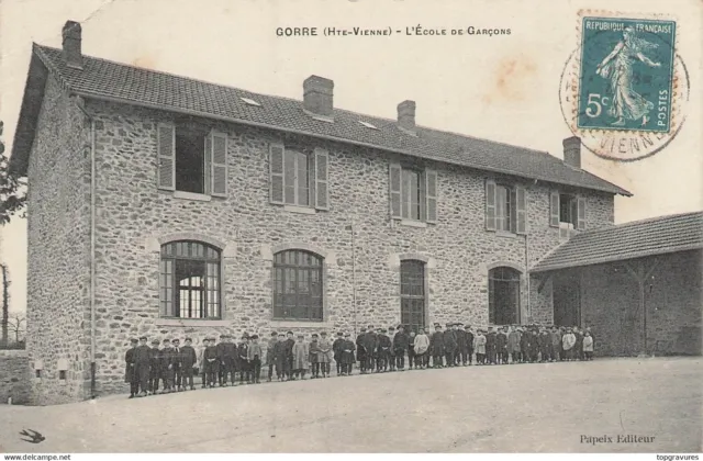 87 - Gorre - L' Ecole De Garcons