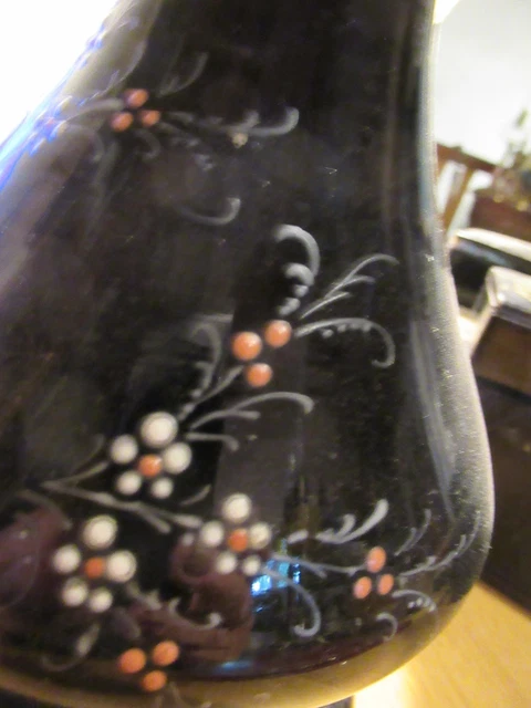 ancienne-grande-belle-lampe-p-trole-xix-c-ramique-maill-e-tb-h