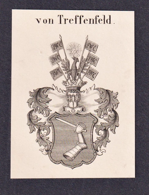 Aquarelle Originale De 1880 - Armoiries Homme Mangolt Constance - Généalogie