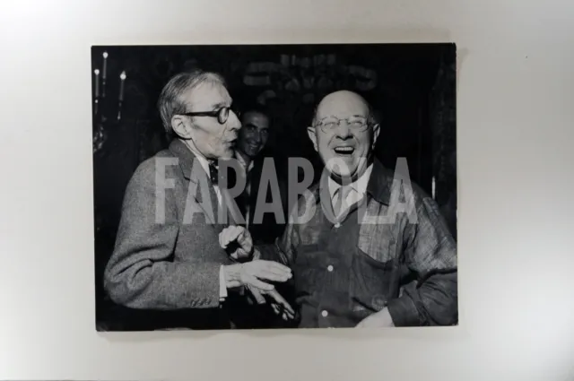 Photo de presse vintage Musique Classique Alfred Cortot Et Pablo Casals tirage 2