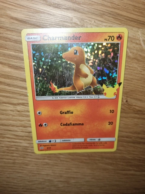 POKEMON CHARMANDER 9/25 Holo Mcdonalds 25th Anniversary Beckett BGS POKEMON CHARMANDER 9/25 Holo Mcdonalds 25th Anniversary Beckett BGS