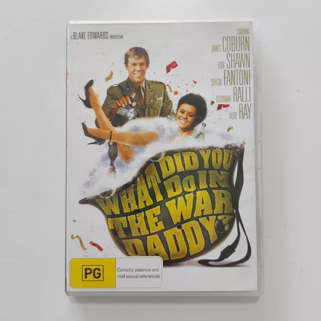 What did you do in the war daddy dvd all regions 1966 movie james