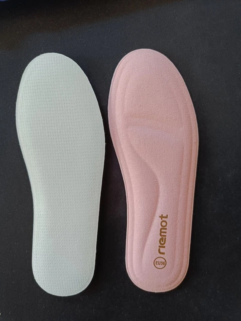 riemot Solette in memory foam per uomo e donna taglia UK 3,5, EU 36. Will Fit UK 4