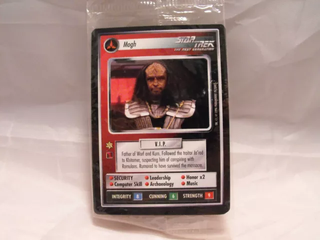 Star Trek Ccg 2 Player Game, Klingon Set Of 4 Cards