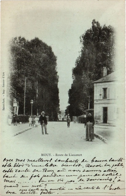 CPA MOUY - Route de LIANCOURT (424117)