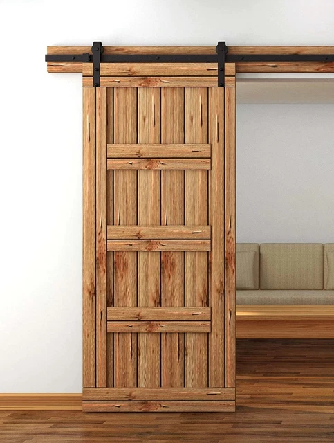 New National modern farmhouse sliding Barn 3ft door N186-960 Oil rubbed bronze