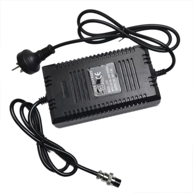 36V Battery Charger 36 Volt for Electric Scooter Ebike Cycling Mobility Go kart