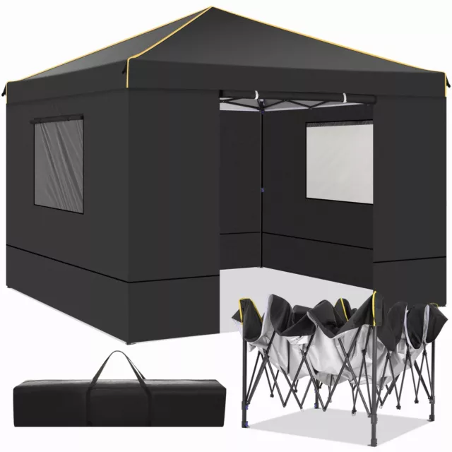 Padiglione 3x3 m impermeabile gazebo pieghevole pop up tenda per feste tenda da giardino protezione UV