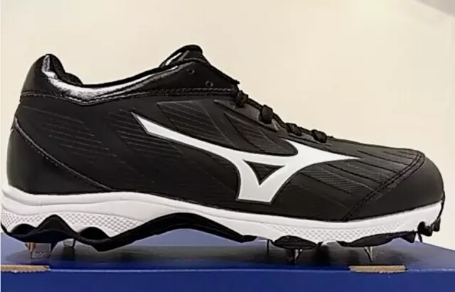 Mizuno Womens 11 Softball Cleats Metal 9-Spike Advanced Sweep 3 Black