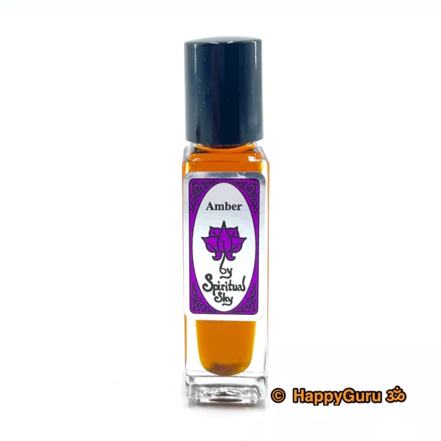 "Amber" SALE Spiritual Sky Body Perfume Oil 1x8ml Bottle