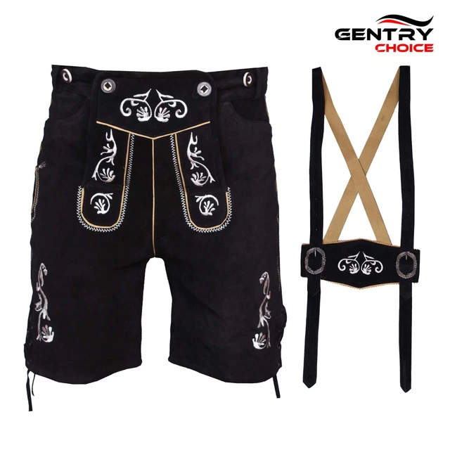 Bavarian Men Trachten Leather Lederhosen Schuts Traditional Oktoberfest Costume