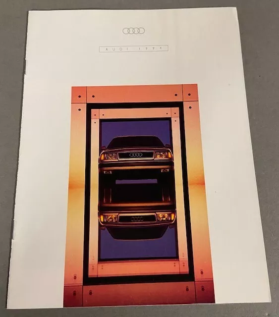 1994 Audi Sales Brochure V8 Quattro S4 90 Cabriolet 100