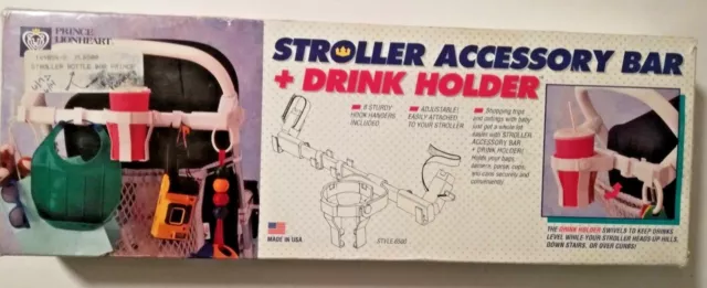 Stroller Accessory Bar Plus Drink Holder