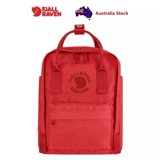 Fjallraven Re-Kanken Rekanken Classic 16L Backpack Bag 23548 - 320 Red