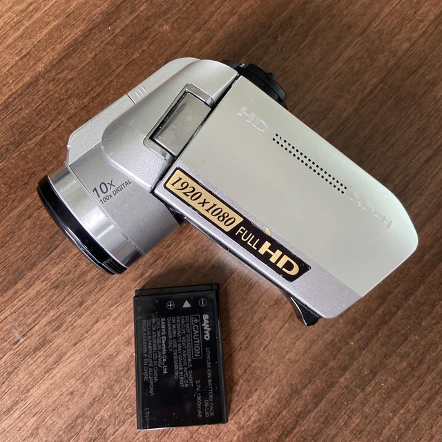 VIDEOCAMERA SANYO XACTI VPC HD1000GX con batteria non testata EUR 18,63
