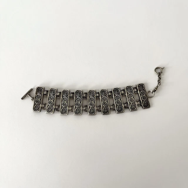 Bracelet Argent Oriental – Poinçon Crabe – Argent Massif