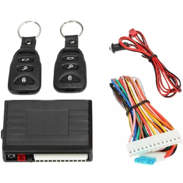 Universal Car Remote Control Central Door Lock Kit Locking Keyless Entry System