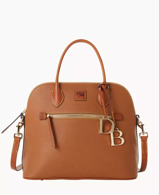 Dooney & Bourke Pebble Grain Large Domed Satchel