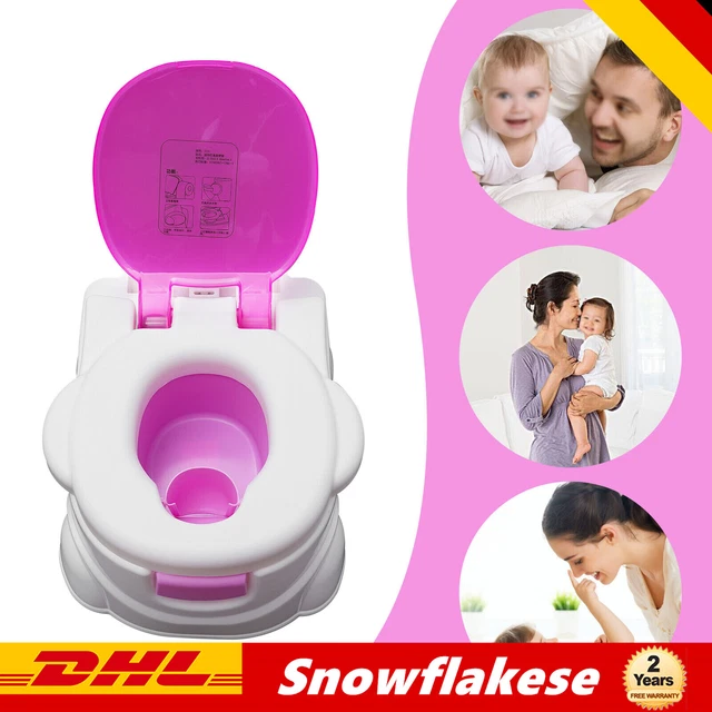 Baby-Trainingstoilette Toilette Baby Kindertoilette Töpfchen PP-Material Sicher